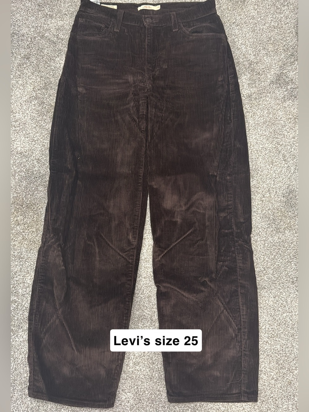 Levi's Dark Brown Corduroy Pants